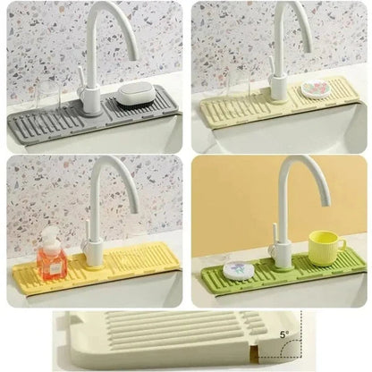 Splash Guard Faucet Mat